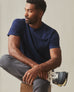 Men's Premium Slub Crew Tee - Pageant Blue